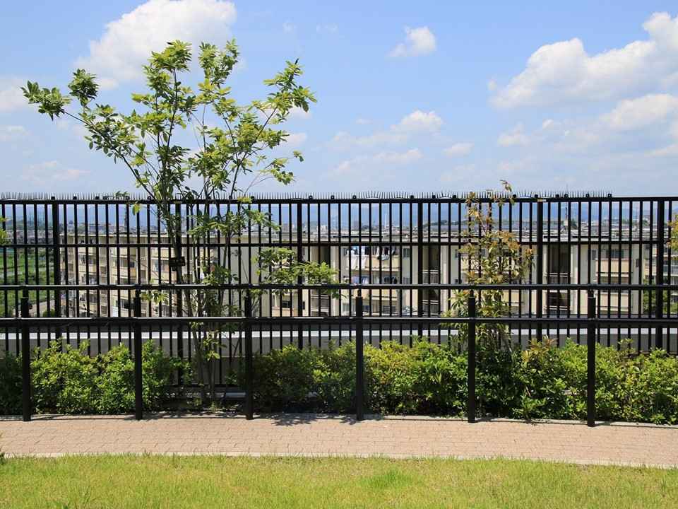 交野病院　リハビリ室からの眺望
