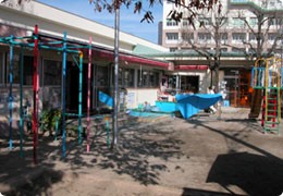 寺原保育園　園庭