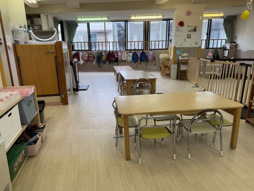 まなびの森保育園用賀プチ・クレイシュ　ワンフロアになっています