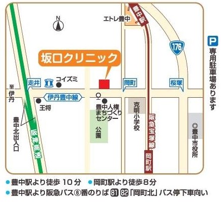 坂口クリニック　地図