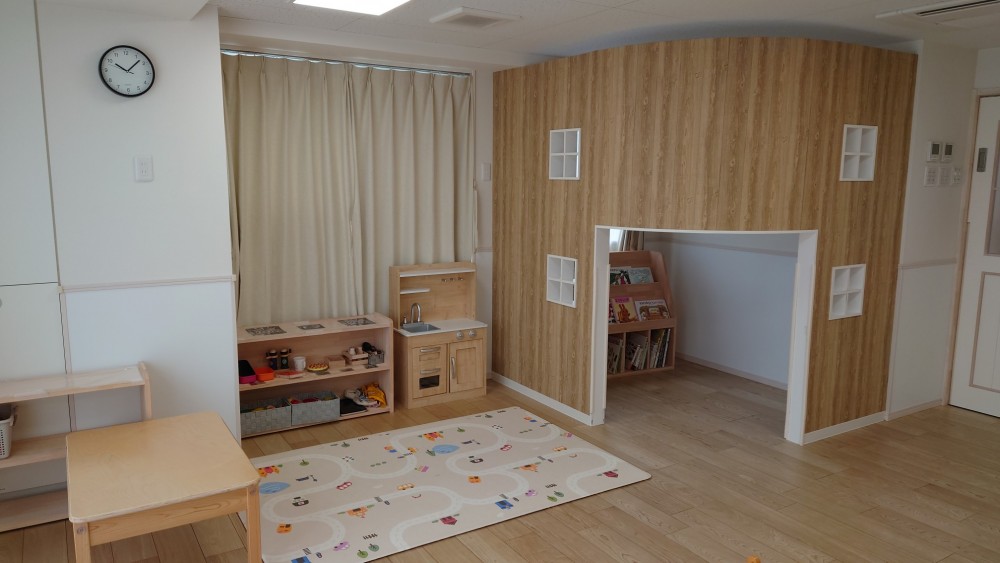子どもたちに大人気の隠れ家 落ち着く空間