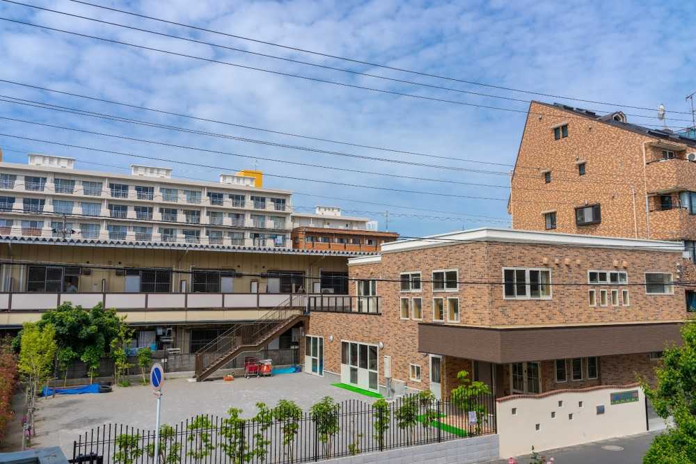 広い園庭があるので安心して沢山体を動かして遊べます