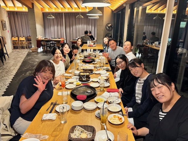 研修後の食事会